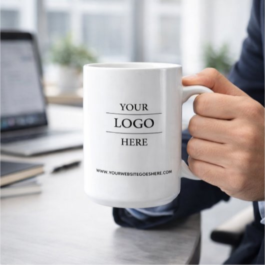 Custom Business Logo Branded  コーヒーマグカップ