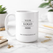 Custom Business Logo Branded  コーヒーマグカップ