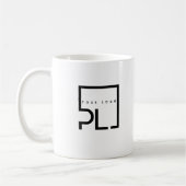 Custom Business Logo Branded  コーヒーマグカップ (左)