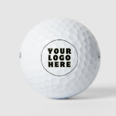 Custom Business Logo Branded ゴルフボール (正面)