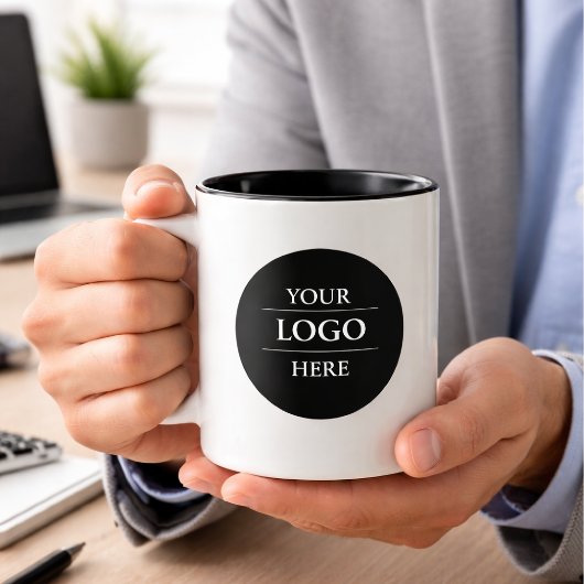 Custom Business Logo Branded ツートーンマグカップ