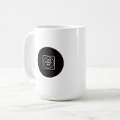Custom Business Logo Branded Coffee Mug コーヒーマグカップ (正面左)