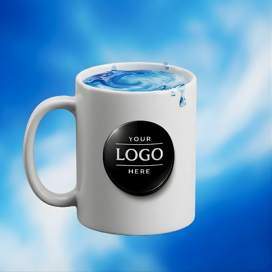 Custom Business Logo Branded Coffee Mug コーヒーマグカップ