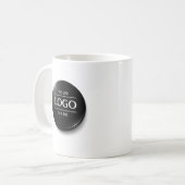 Custom Business Logo Branded Coffee Mug コーヒーマグカップ (正面左)