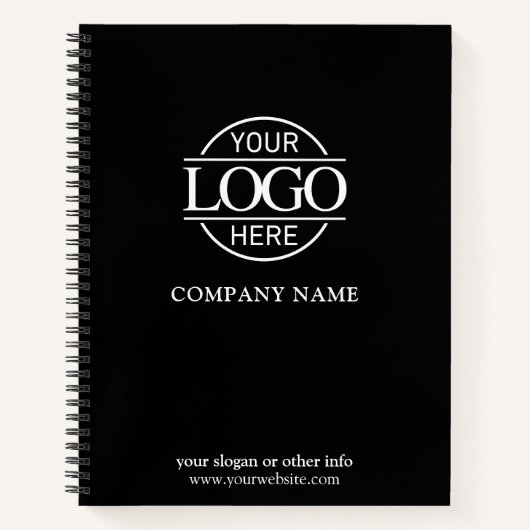 Custom Business Logo & Branding Promotional Gift ノートブック (正面)