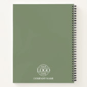 Custom Business Logo & Branding Promotional Gift ノートブック (裏面)