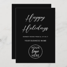 Custom Business Logo Christmas Holiday
