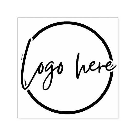 Custom Business Logo Company Branded Self-inking S セルフインキングスタンプ (デザイン)