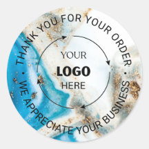 Custom Business Logo Company Branded Thank You Cla