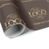 Custom Business Logo Company Name Promotional ラッピングペーパー (ロールコーナー)