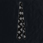 Custom Business Logo Corporate Company Modern Cool ネクタイ<br><div class="desc">A simple custom black business template in a modern minimalist style which can be easily updated with your company logo, company name and your website. Makes a great promotional giveaway or corporate gift for customers, vendors, employees or other special people. A simple and professional design will impress your guests! If...</div>