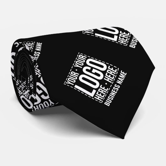 Custom Business Logo Corporate Company Modern Cool ネクタイ (ロール)