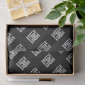 Custom Business Logo Corporate Company Modern Cool 薄葉紙 (ギフト)