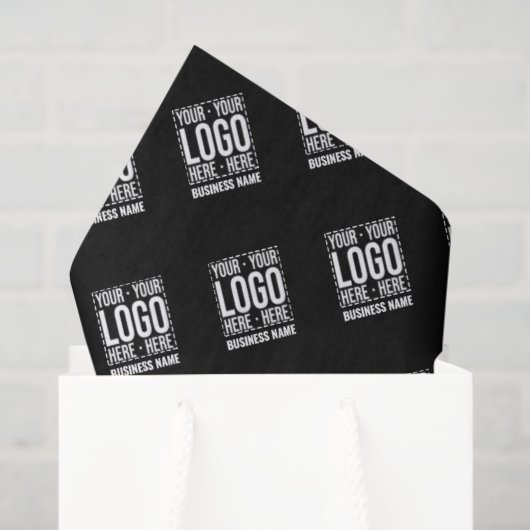 Custom Business Logo Corporate Company Modern Cool 薄葉紙 (ギフトバッグ)