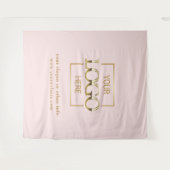 Custom Business Logo Corporate Event Backdrop タペストリー (正面(横))