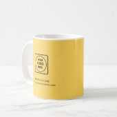 Custom Business Logo Corporate Gift Mug コーヒーマグカップ (正面左)