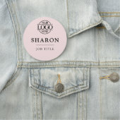 Custom Business Logo Employee Staff Magnetic 名札 (インサイチュ)