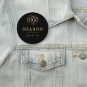 Custom Business Logo Employee Staff Magnetic 名札 (インサイチュ)