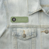 Custom Business Logo Employee Staff Name Tag 名札 (インサイチュ)