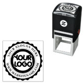 Custom Business Logo Large Rubber Stamp セルフインキングスタンプ (インサイチュ)