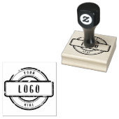 Custom Business Logo Large Rubber Stamp ラバースタンプ (押印)