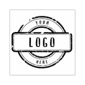 Custom Business Logo Large Rubber Stamp ラバースタンプ (インプリント)