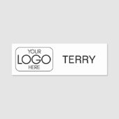 Custom Business Logo Magnetic 名札 (正面)