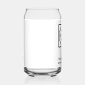 Custom Business Logo | Minimal Modern Branding  ガラス缶 (右)