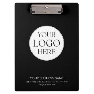 Custom Business Logo Modern Minimalist Promotional クリップボード