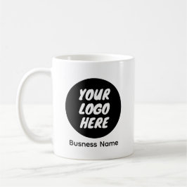 Custom Business Logo & Name Branded Coffee Mug コーヒーマグカップ