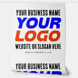Custom Business Logo, Name, Website, Slogan 壁紙