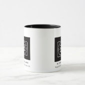 Custom Business Logo Personalized Coffee Mug マグカップ (中央)