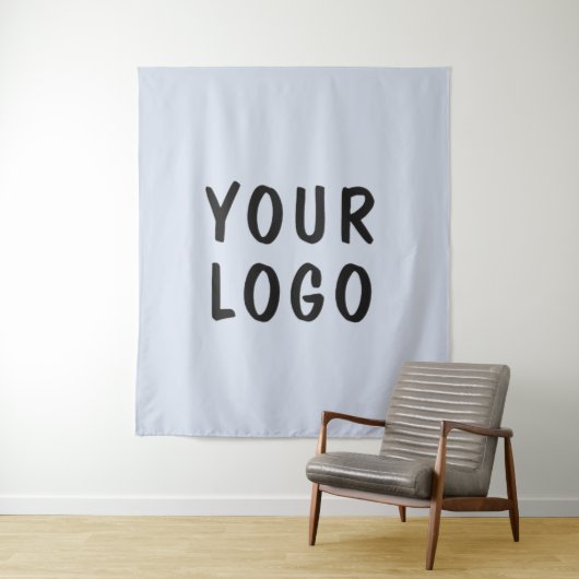 Custom Business Logo Photo Backdrop  タペストリー (インサイチュ)
