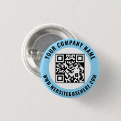 Custom Business Logo Promotional Template Design 缶バッジ (正面&裏面)