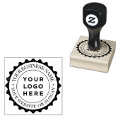 Custom Business Logo Round Rubber Stamp ラバースタンプ (押印)