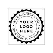 Custom Business Logo Round Rubber Stamp ラバースタンプ (インプリント)