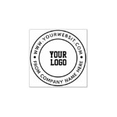 Custom Business Logo Rubber | Personalized Company ラバースタンプ (インプリント)