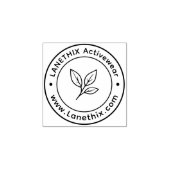  Custom Business Logo Rubber Stamp ラバースタンプ (インプリント)