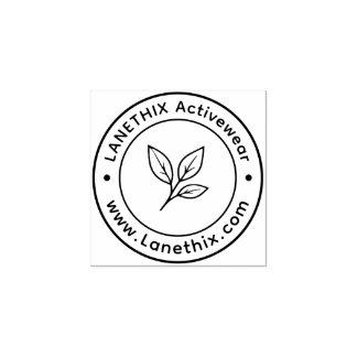  Custom Business Logo Rubber Stamp ラバースタンプ