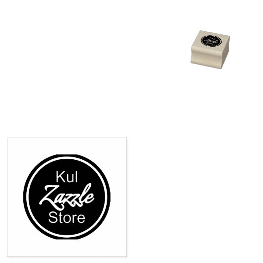 Custom Business Logo Rubber Stamp ラバースタンプ (押印)