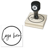 Custom Business Logo Rubber Stamp ラバースタンプ (押印)