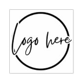 Custom Business Logo Rubber Stamp ラバースタンプ (インプリント)