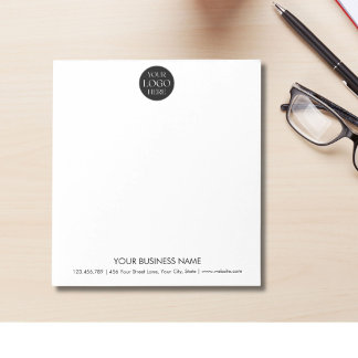 Custom Business Logo Simple Minimalist Promotional ノートパッド