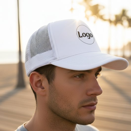 Custom Business Logo | Simple & Professional キャップ