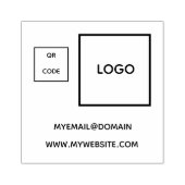 Custom Business Logo Stamp - Professional Branding ラバースタンプ (インプリント)