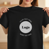 Custom Business Logo T-Shirt Tシャツ