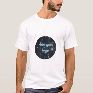 Custom Business Logo T-shirt With QR code  Tシャツ