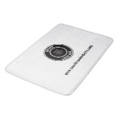 Custom Business Logo & Website Branding Bath Mat バスマット (アングル)