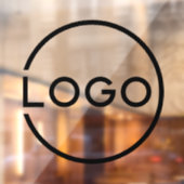 Custom Business Logo Window Cling ウィンドウサイン (シート2)