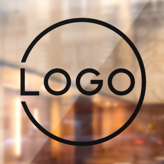 Custom Business Logo Window Cling ウィンドウサイン (シート2)